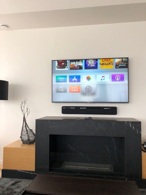 SKY NISEKO全客室へテレビを納品させていただきました。 TV取付工事含む。